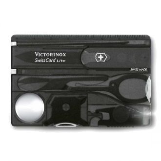 Victorinox 10-tools SwissCard Lite Onyx 