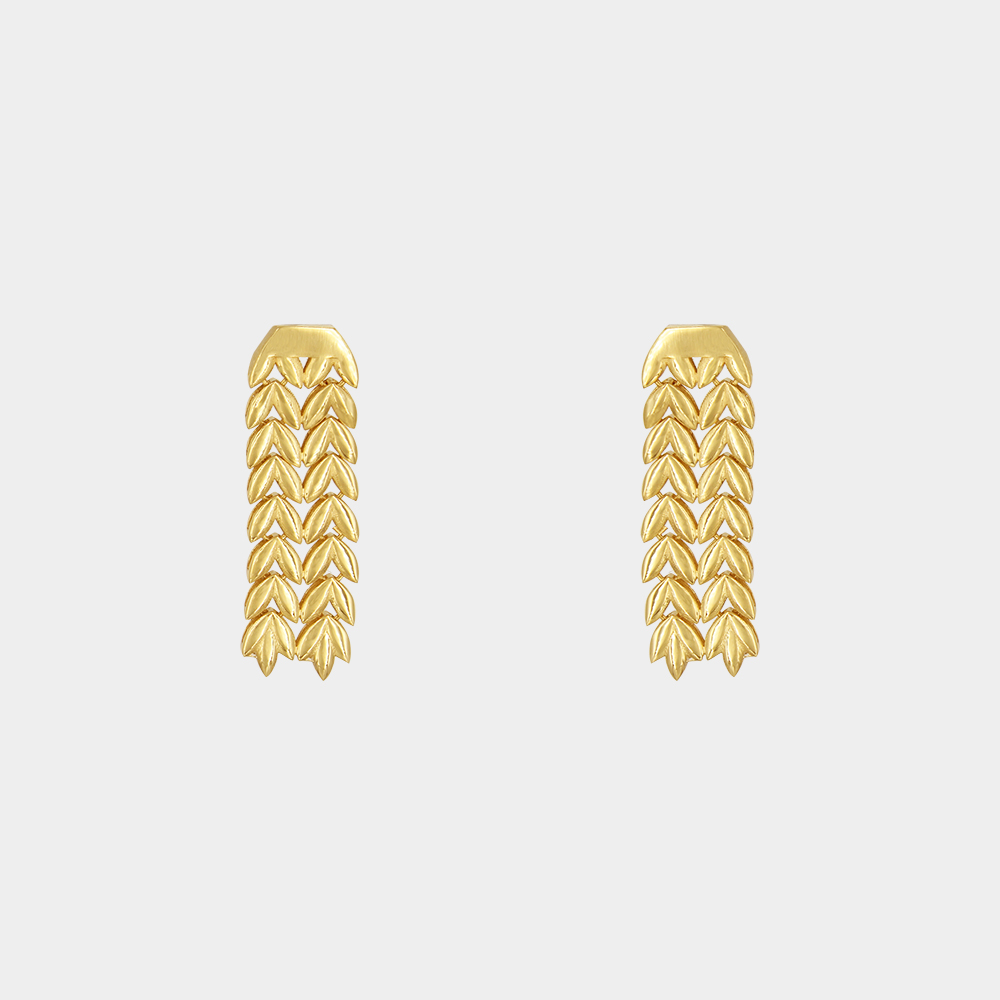 EARRINGS GOLD 18KT
