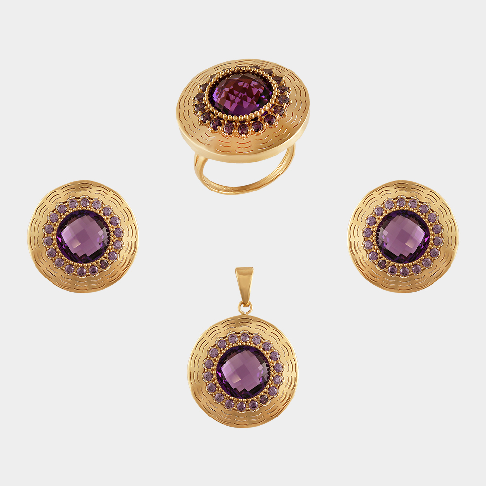 HALF SET GOLD 18KT