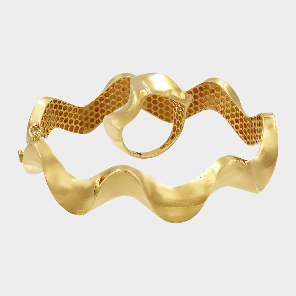 HALF SET GOLD 18KT