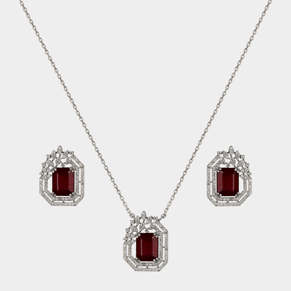 DIAMOND HALF SET GOLD 18KT
