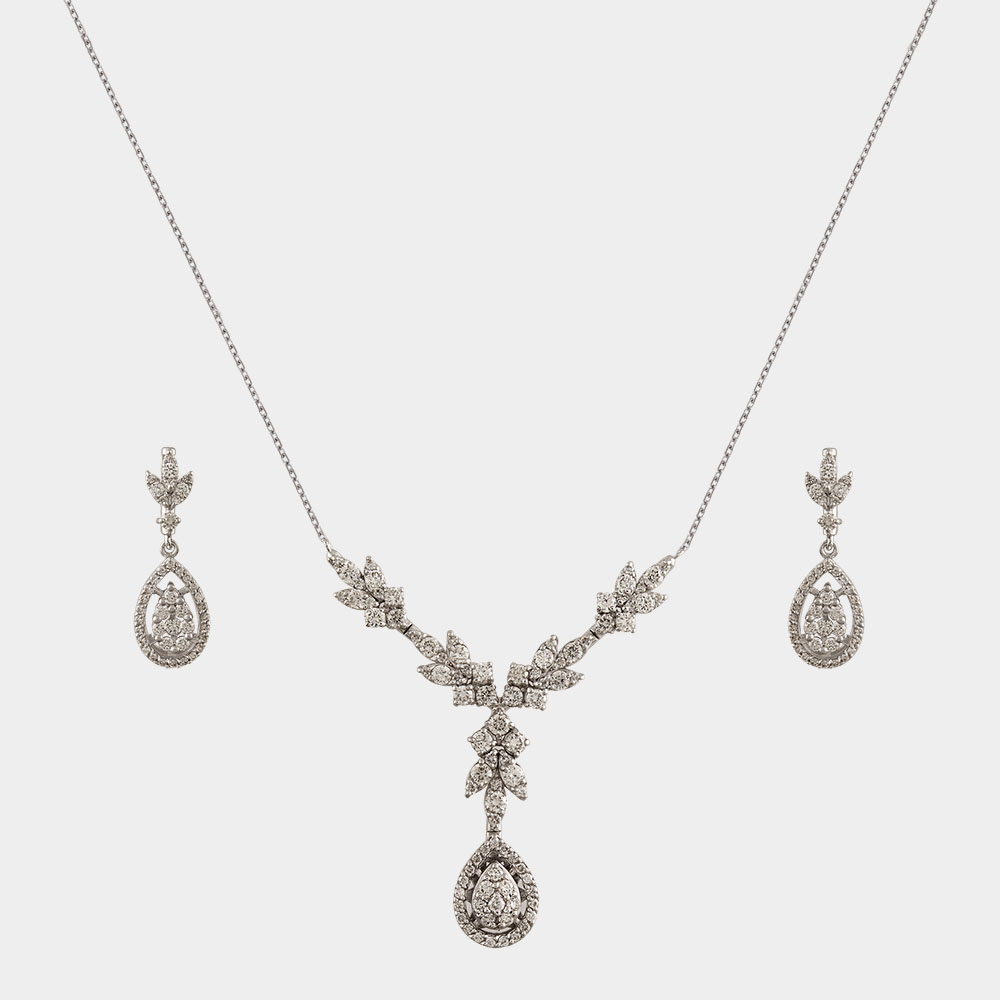 DIAMOND HALF SET GOLD 18KT