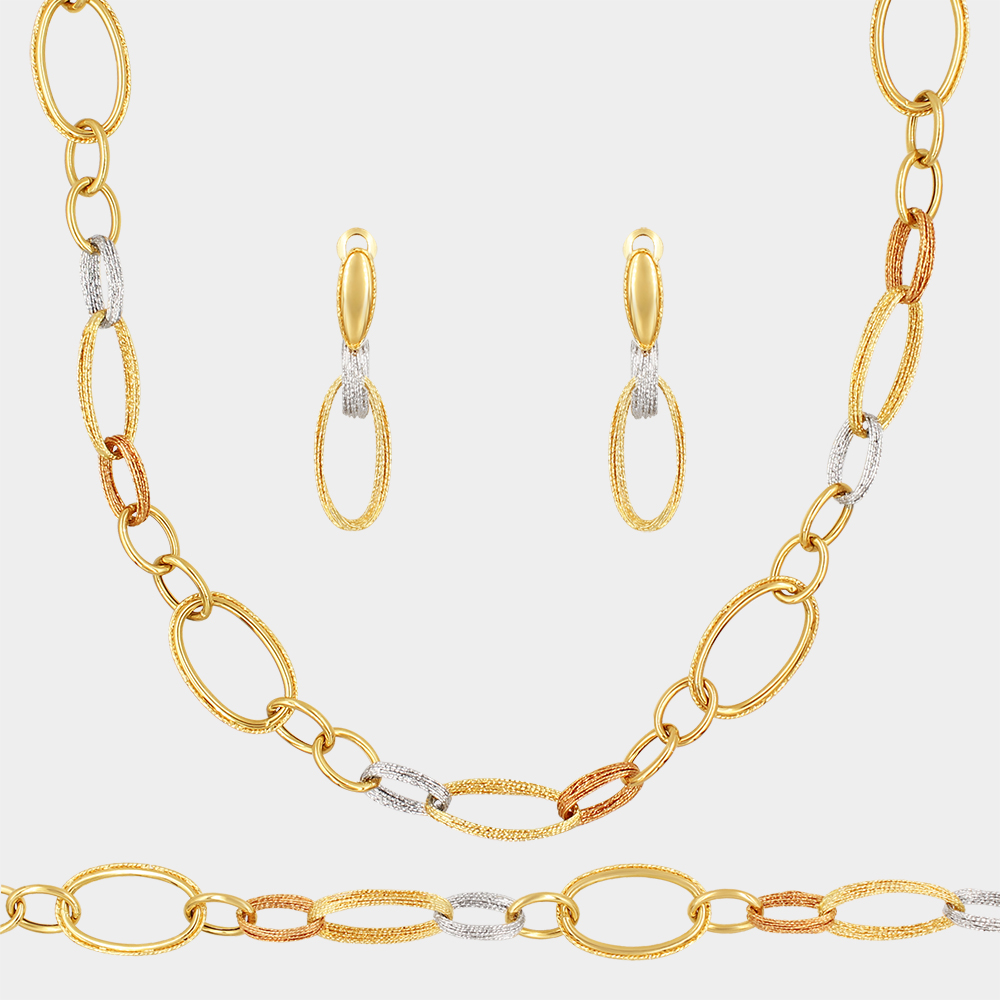 HALF SET GOLD 18KT
