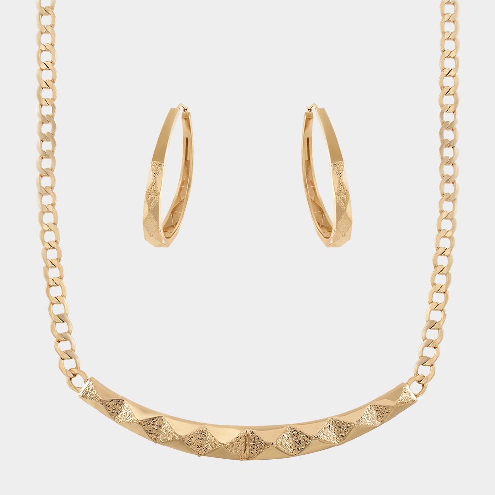 HALF SET GOLD 18KT