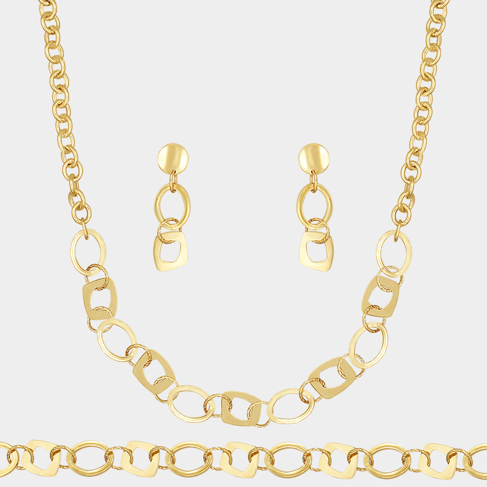 HALF SET GOLD 18KT