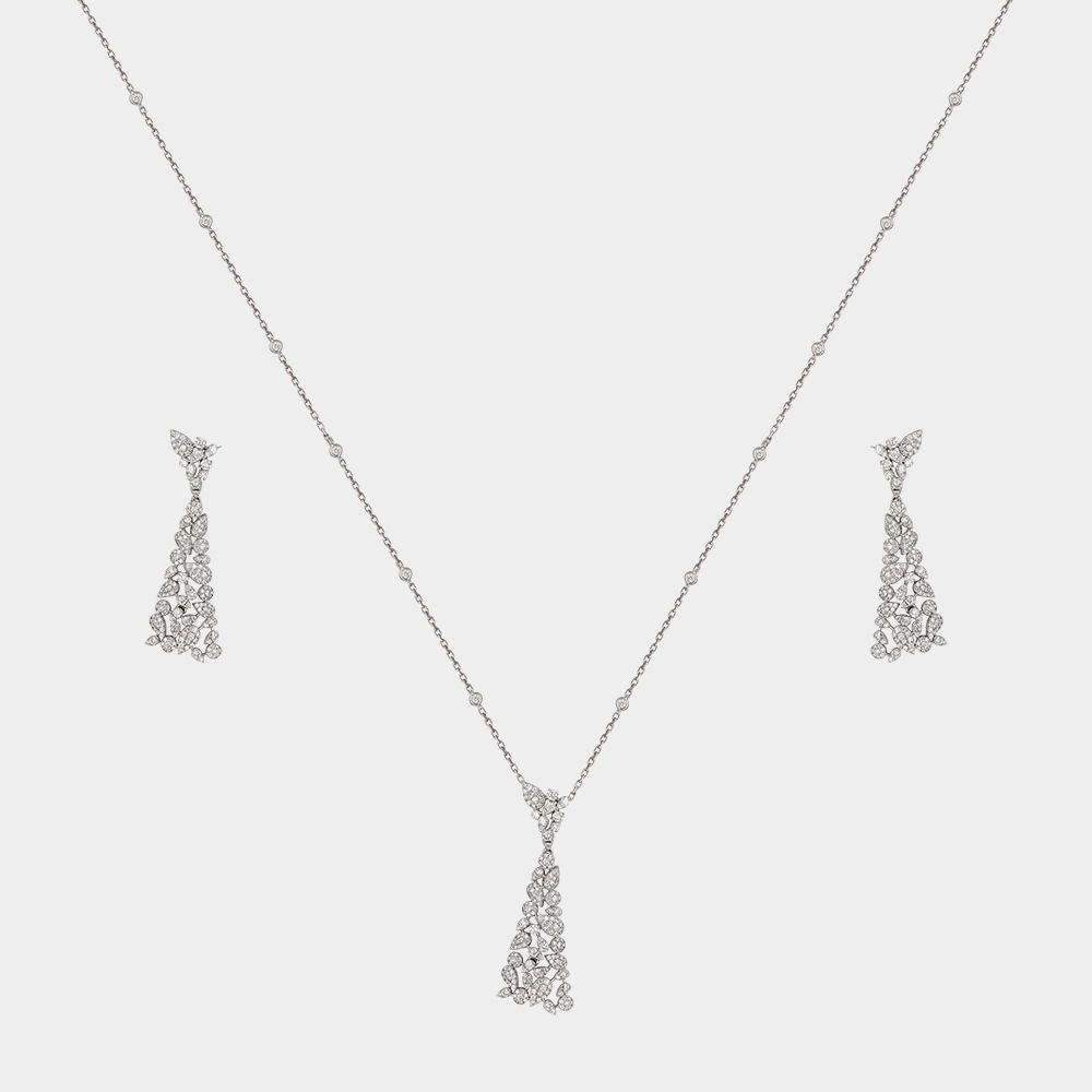DIAMOND HALF SET GOLD 18KT