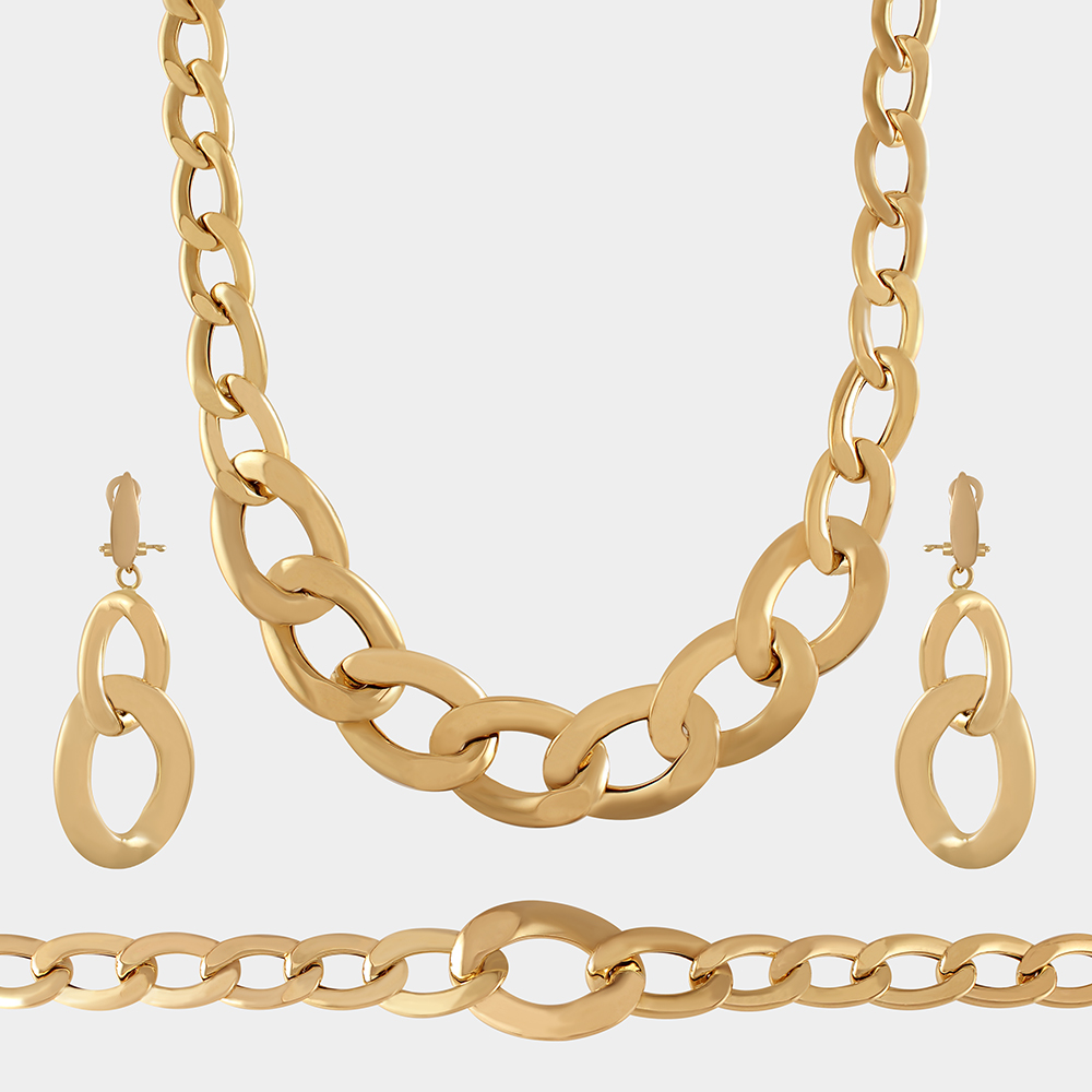 HALF SET GOLD 18KT