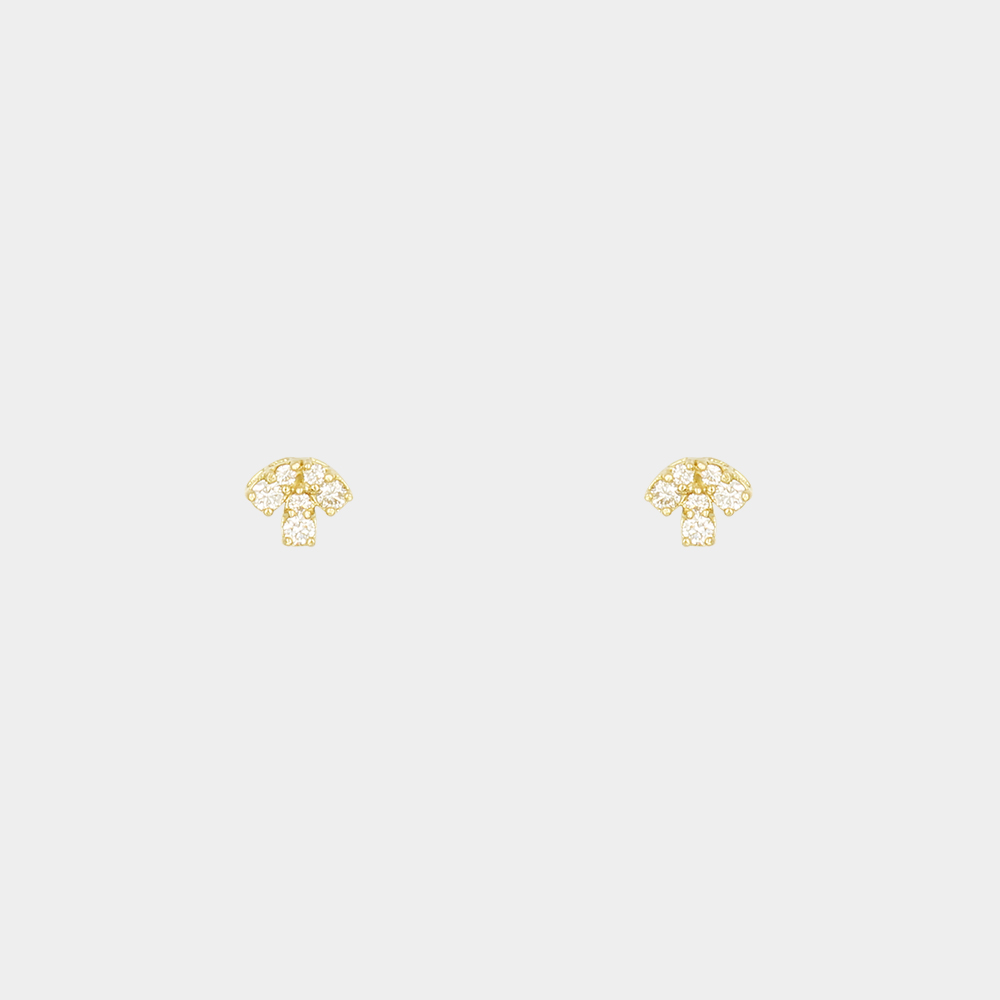 DIAMOND EARRINGS GOLD 18KT