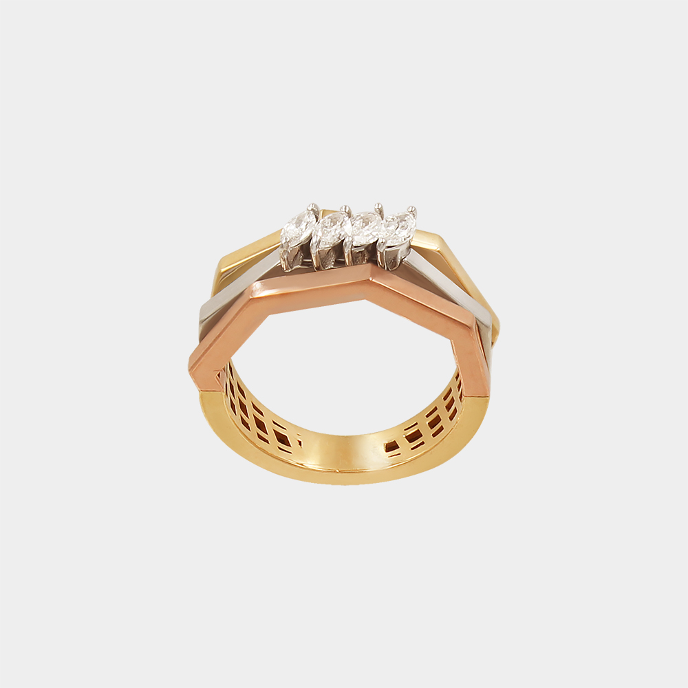 DIAMOND RING GOLD 18KT
