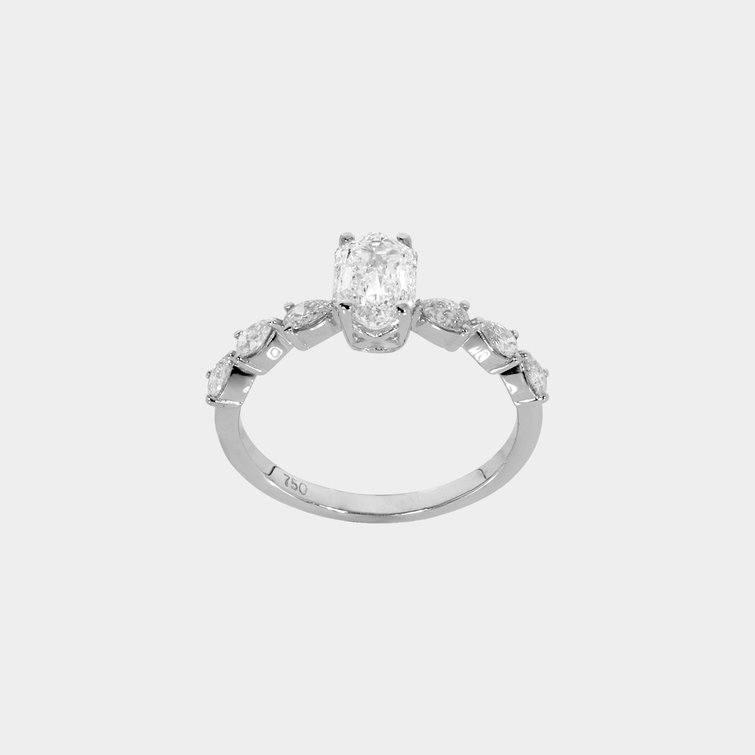 DIAMOND SOLITAIRE GOLD 18KT