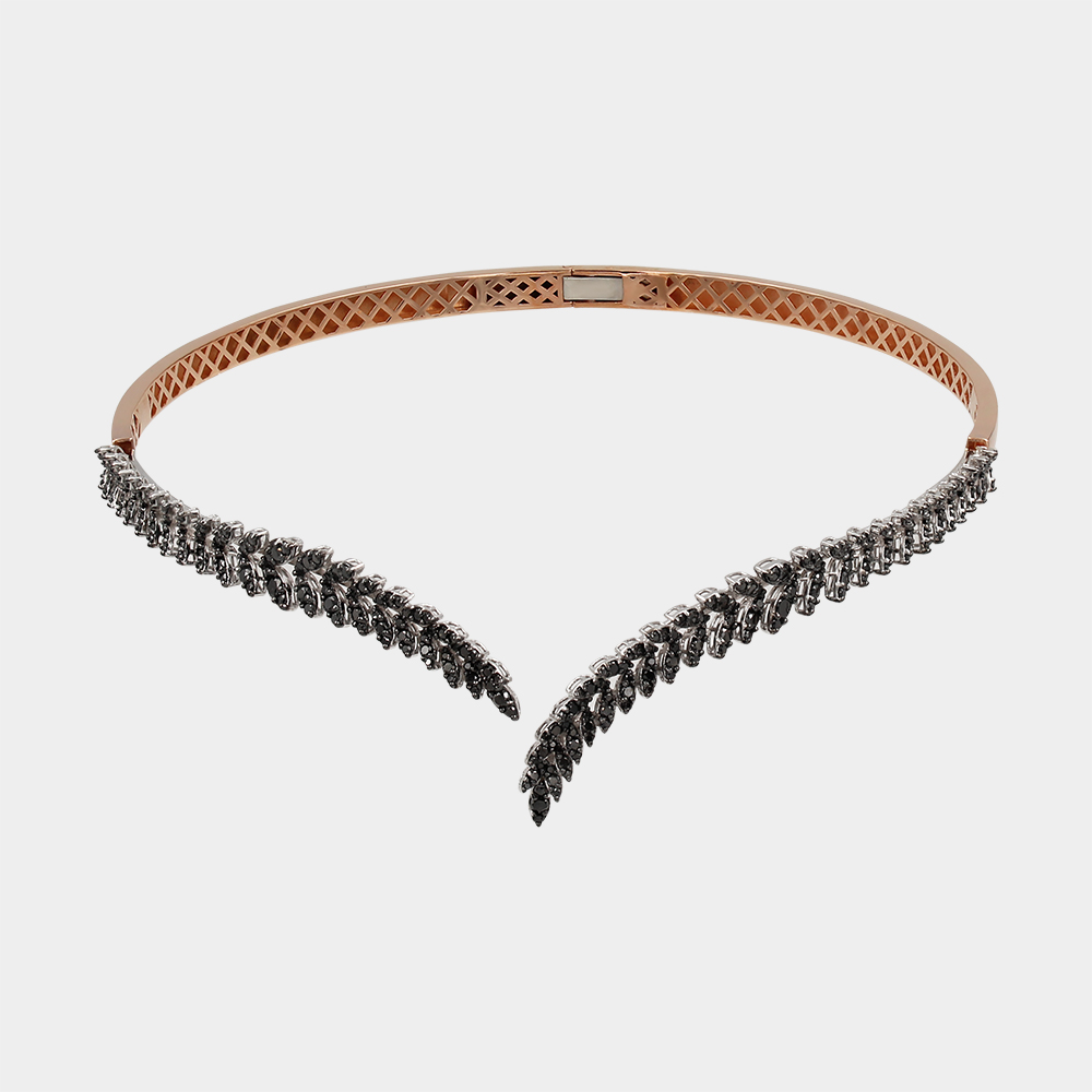 DIAMOND CHOKER GOLD 18KT