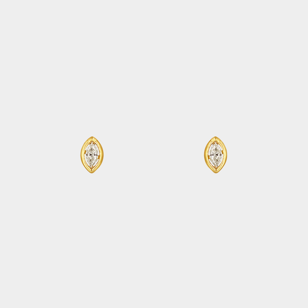 DIAMOND EARRINGS GOLD 18KT