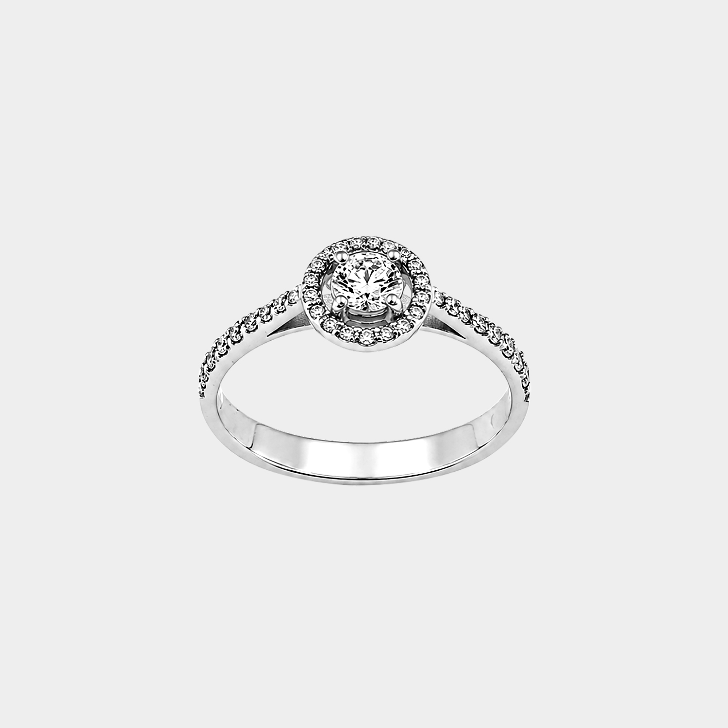 DIAMOND SOLITAIRE GOLD 18KT