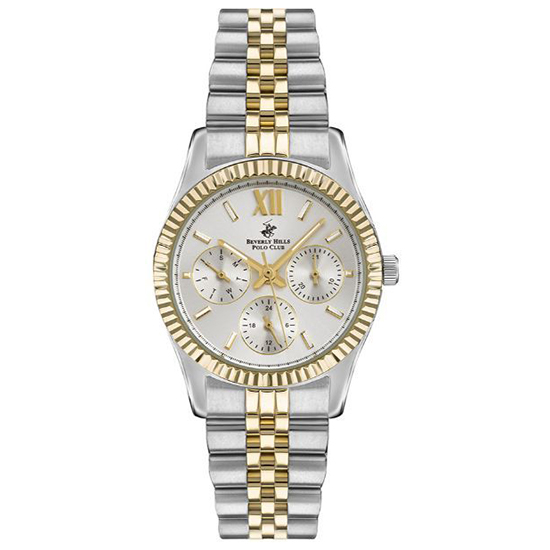 Beverly hills polo club watch gold hotsell